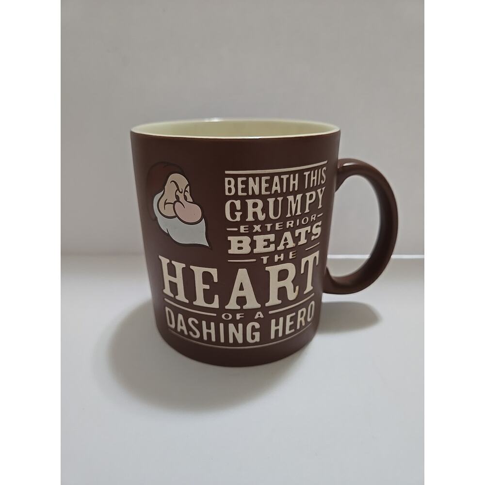 Disney Parks Grumpy Coffee Mug 16 oz. Pre Owned